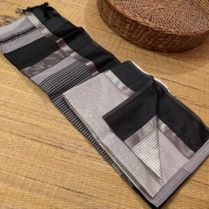 Maheshwari OFF-WHITE SELF STRIPS