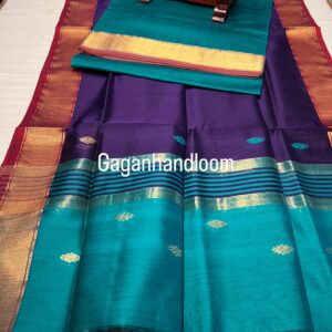 Maheshwari Handloom Silk by Cotton Top Dupatta – Elegant Handcrafted Perfection