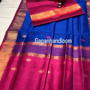 Maheshwari Handloom Silk By Cotton Top Duptta
