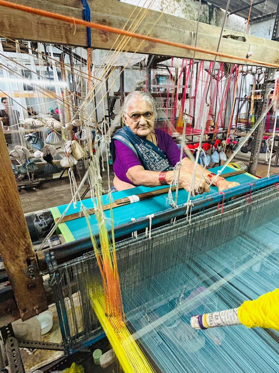 MAHESHWARI HANDLOOM WEAVER SAREE