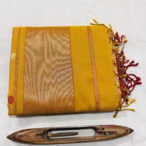 Mulberry Silk by Cotton Coin Buti Rassa Pallu Work Saree