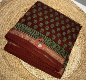 Maheshwari Silk Bagh Print Saree