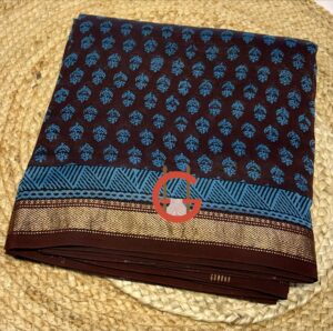 Maheshwari Silk Bagh Print Saree