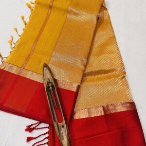 Maheshwari Handloom Silk – Full Saree Rassa Pallu Saree