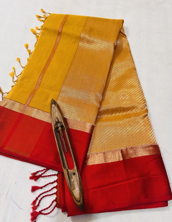 Maheshwari Handloom Silk – Full Saree Rassa Pallu Saree