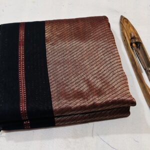 Maheshwari Handloom Silk – Coin Buti Rassa Pallu Saree