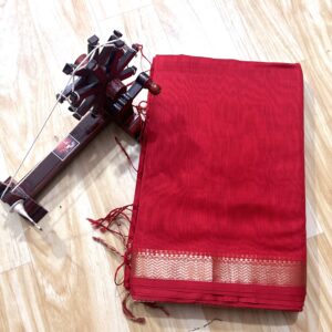 Maheshwari Handloom Kosa Pallu Saree
