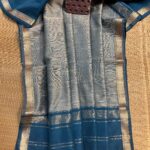 Maheshwari Handloom Silk by Cotton Saree with Kosa Silk Pallu