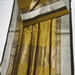 Maheshwari Handloom Top Dupatta – Jari Checks Design