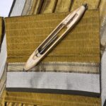 Maheshwari Handloom Top Dupatta – Jari Checks Design