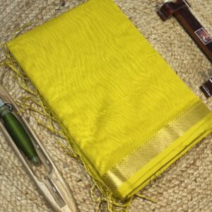 Maheshwari Handloom Kosa Pallu Saree