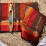 Maheshwari Silk Cotton 3 Piece Suit Set