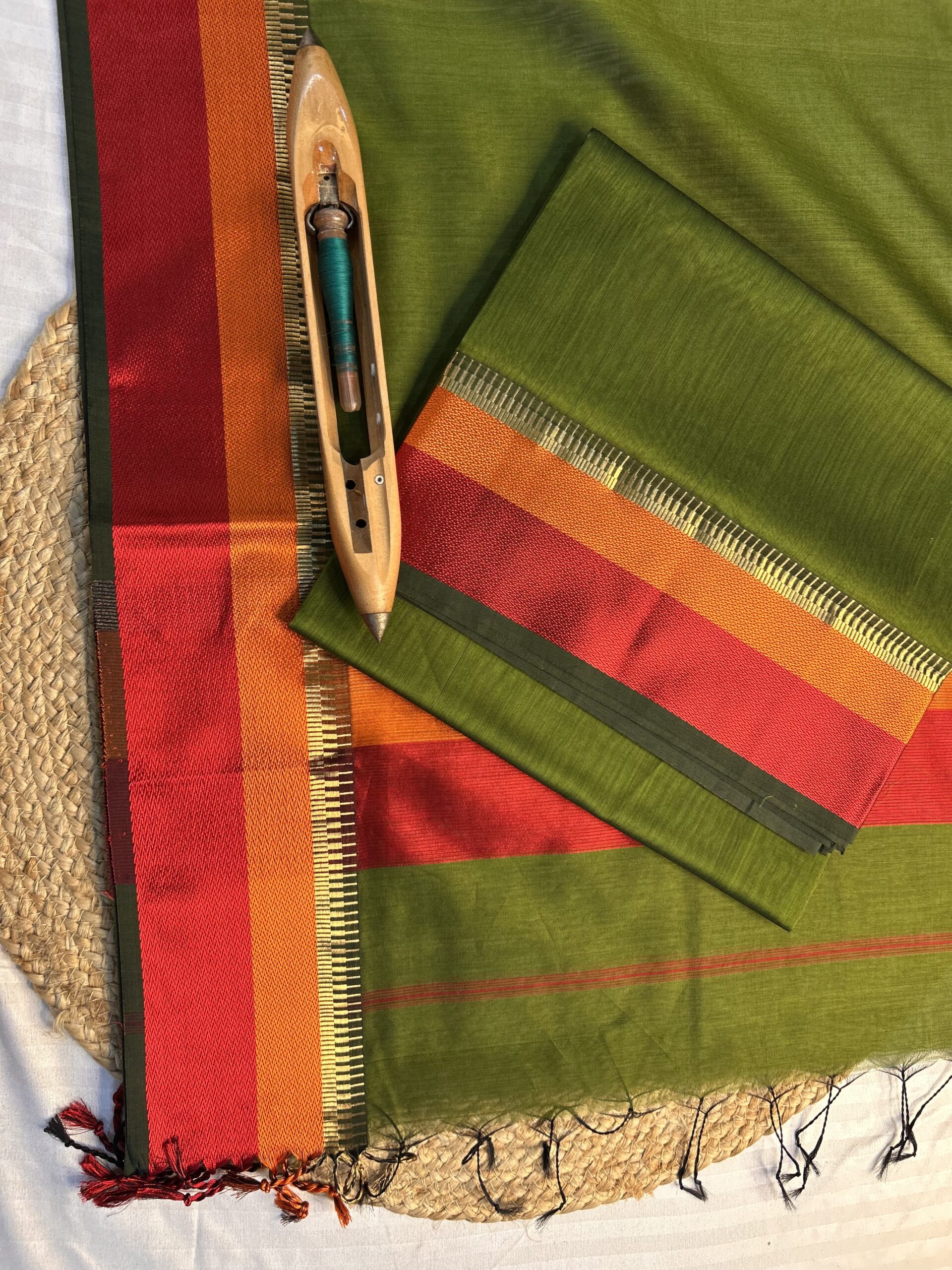 aheshwari Temple Border Top-Dupatta