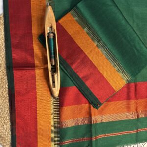 Maheshwari Temple Border Top-Dupatta