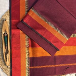Maheshwari Temple Border Top-Dupatta