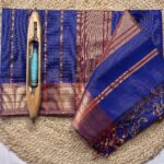 Maheshwari Tissue Silk by Cotton Saree