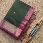 Maheshwari Handloom Jari Buti Saree