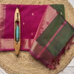 Maheshwari Handloom Jari Buti Saree