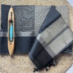 Maheshwari Resham + Silver Rassa Border Saree