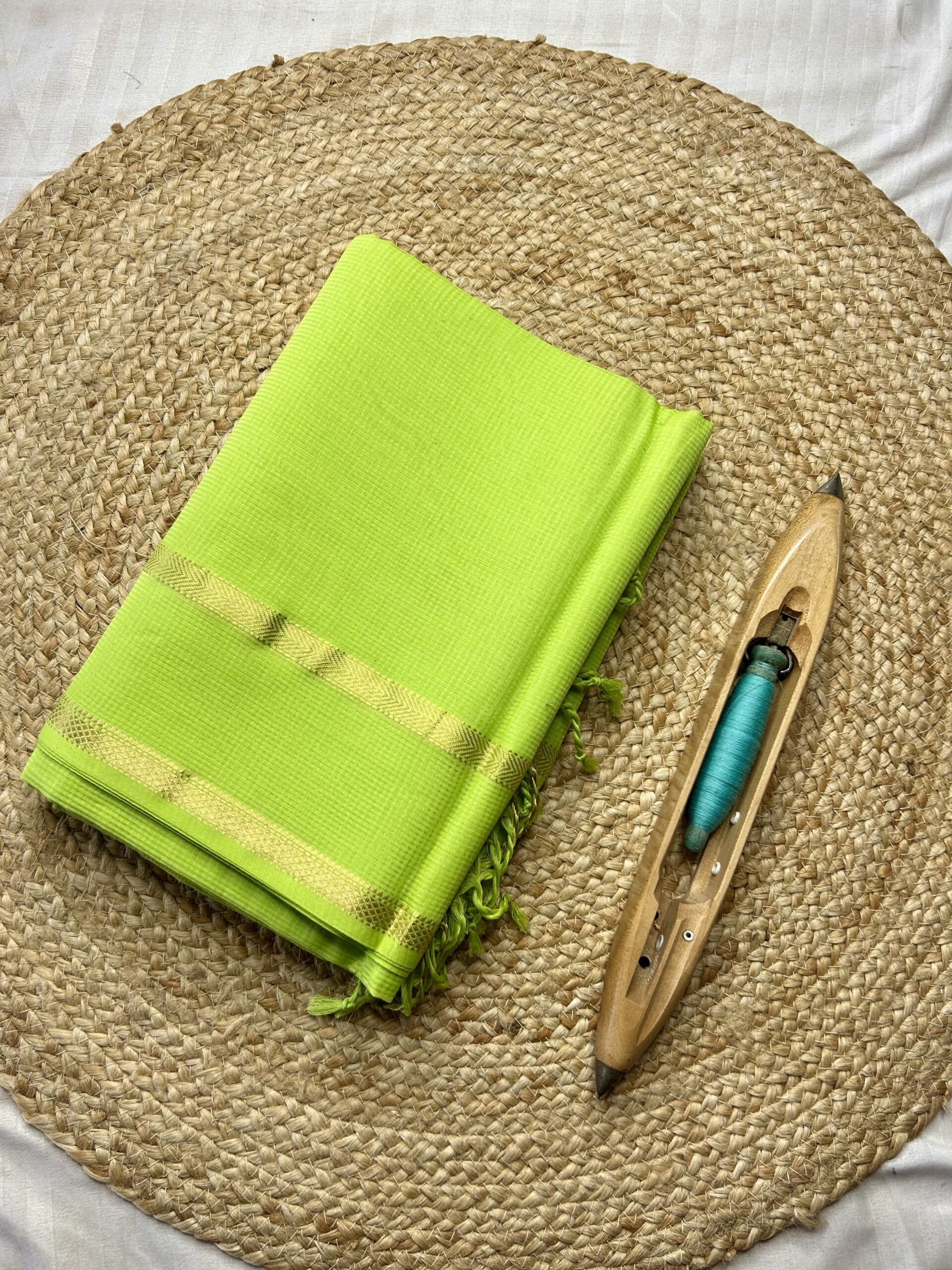 Maheshwari Kota Checks Silk Cotton Saree