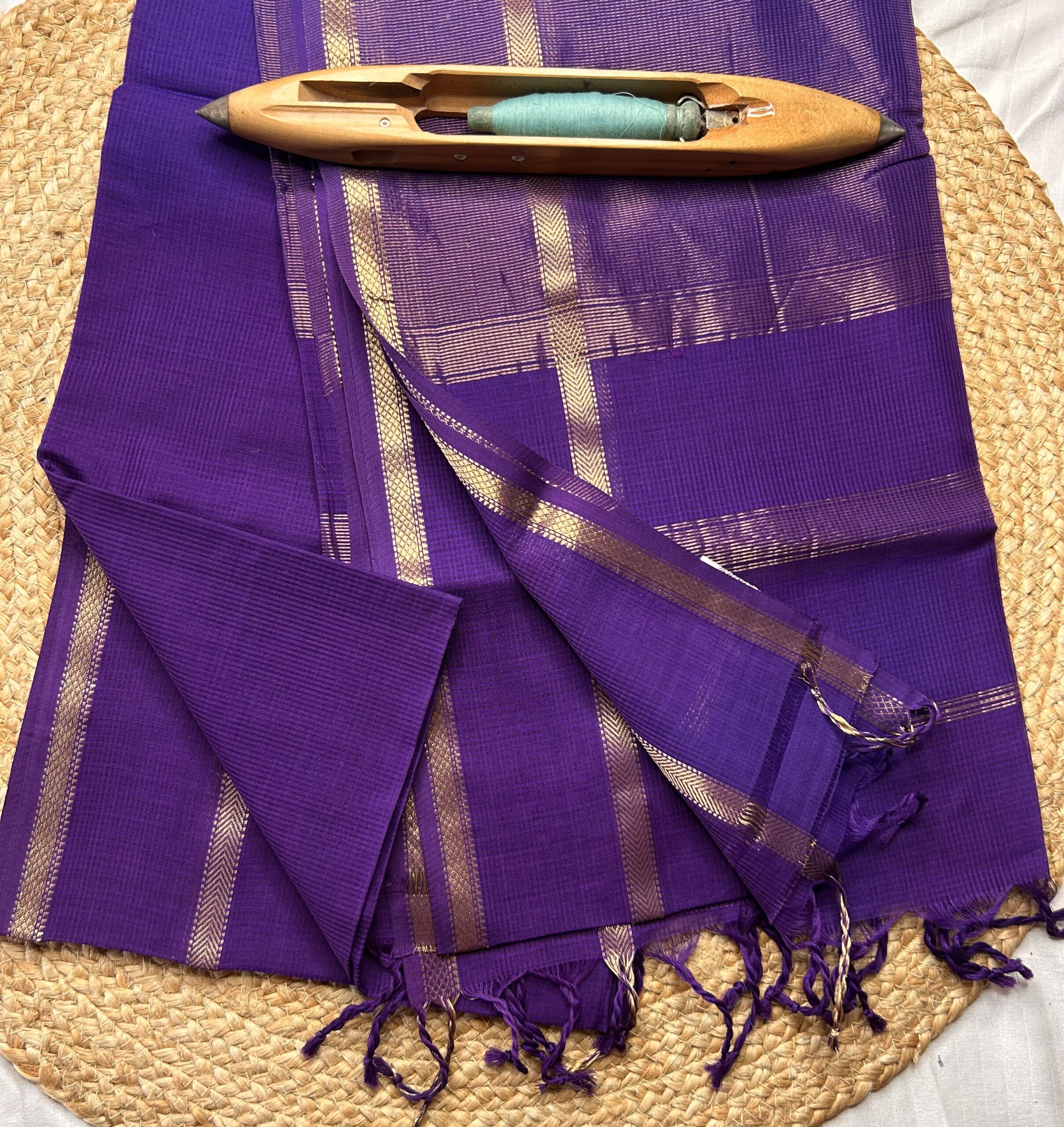Maheshwari Kota Checks Silk Cotton Saree