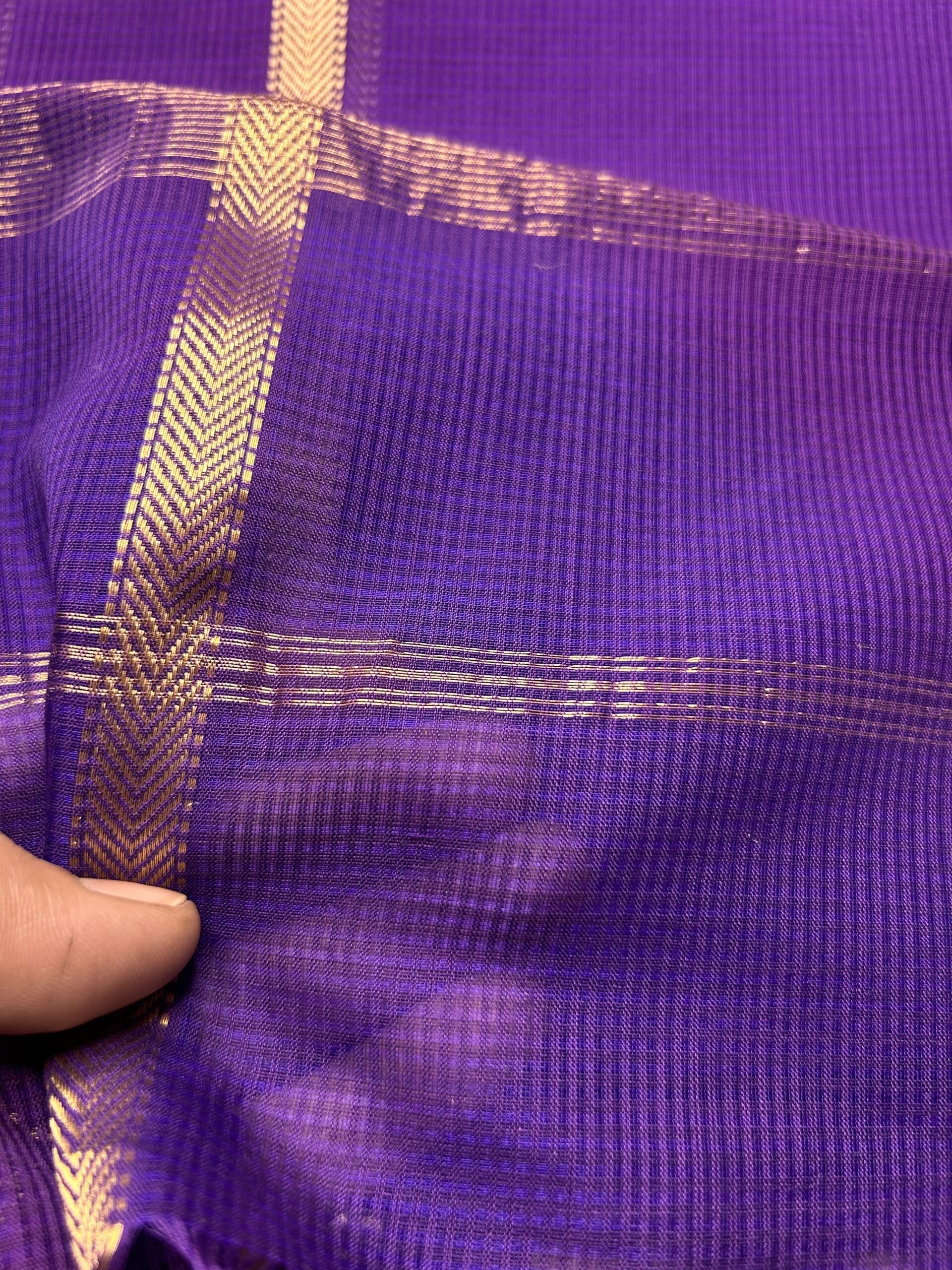 Maheshwari Kota Checks Silk Cotton Saree