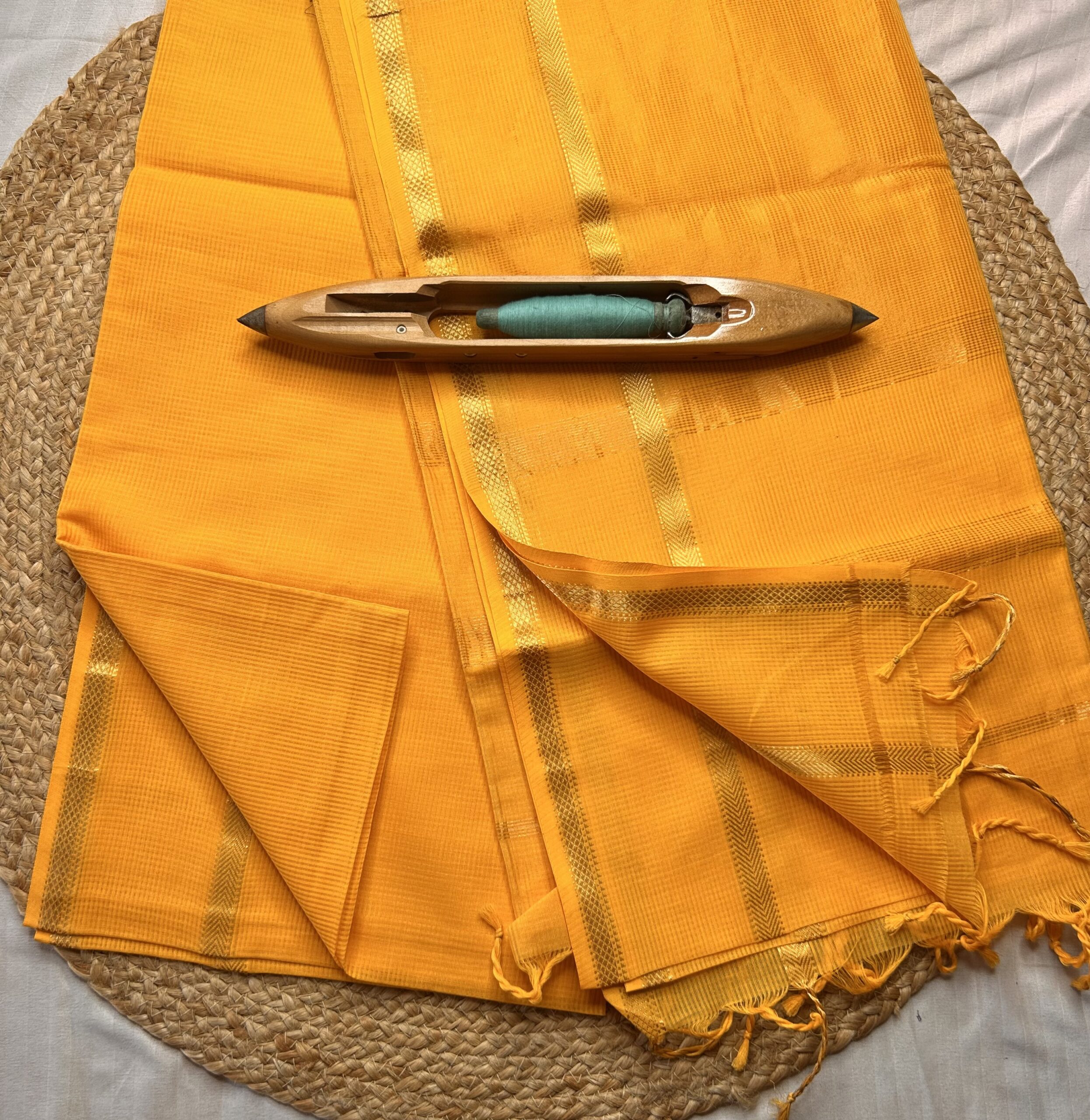 Maheshwari Kota Checks Silk Cotton Saree