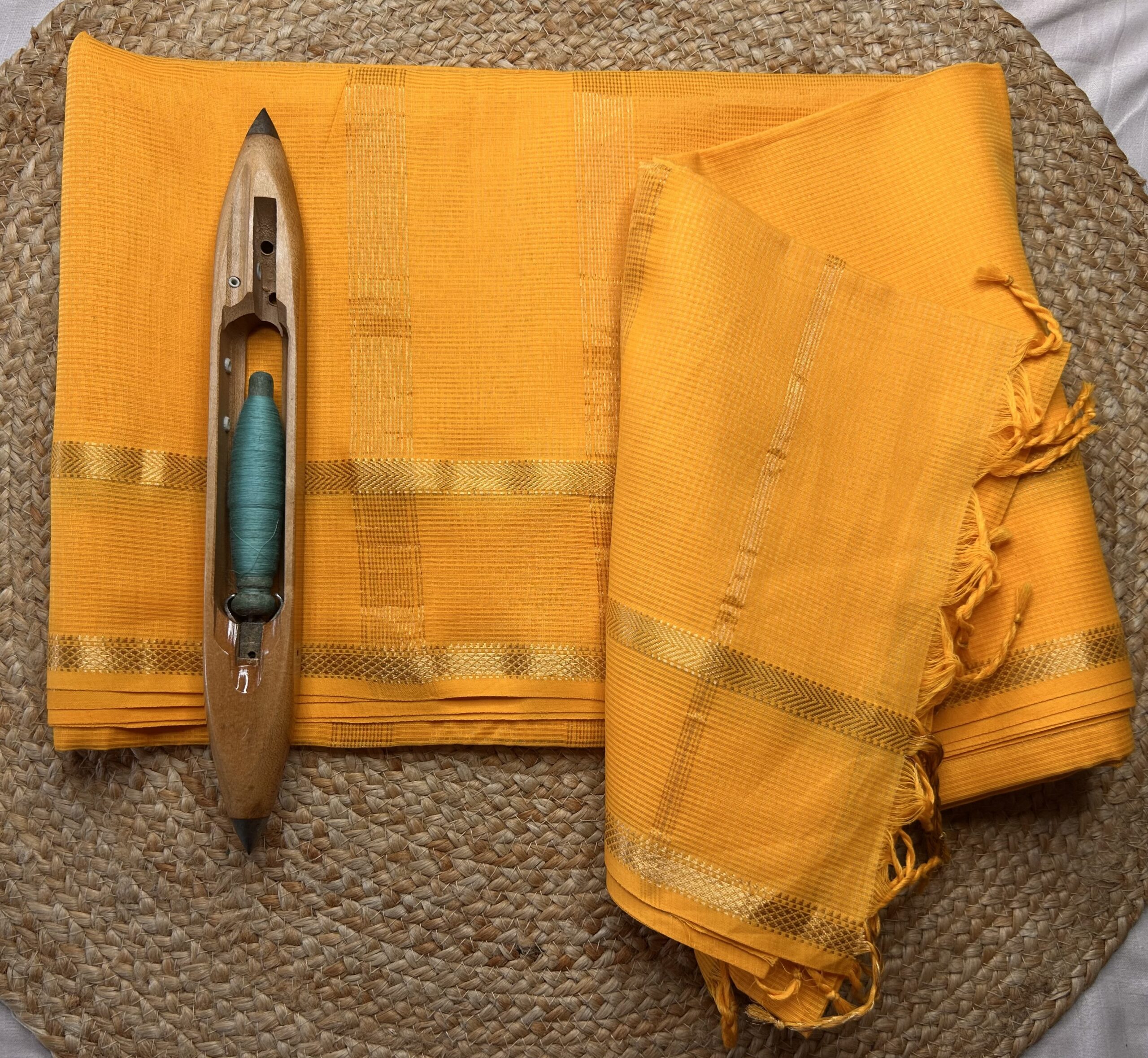 Maheshwari Kota Checks Silk Cotton Saree