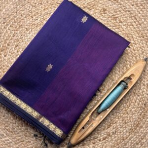 Jari Border Star Buti Saree