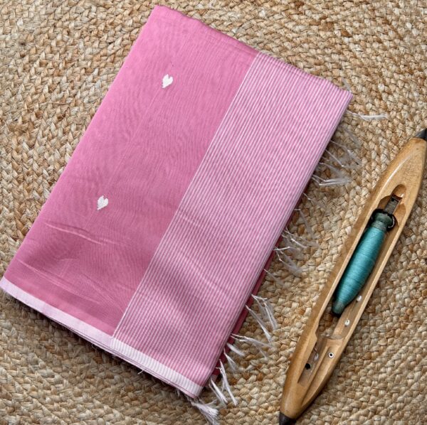 Maheshwari Handloom Heart Buti Saree