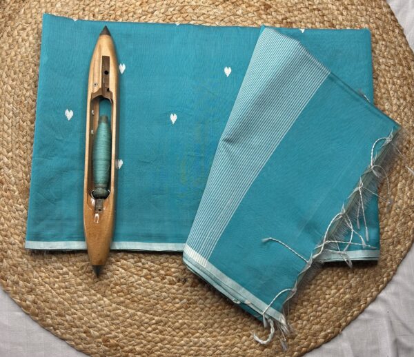 Maheshwari Handloom Heart Buti Saree