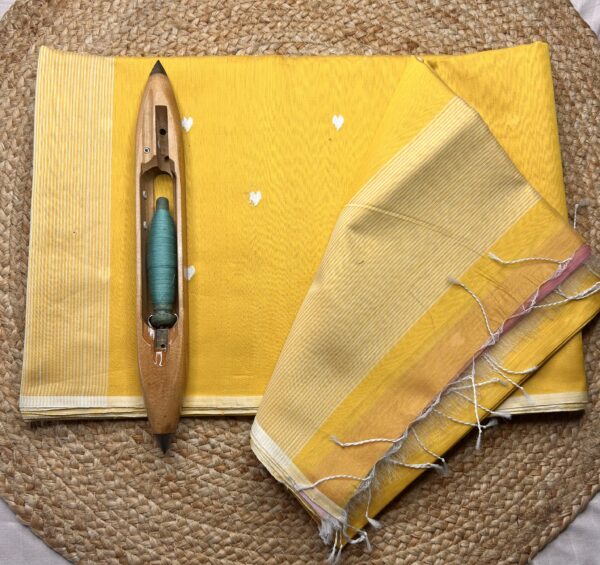 Maheshwari Handloom Heart Buti Saree