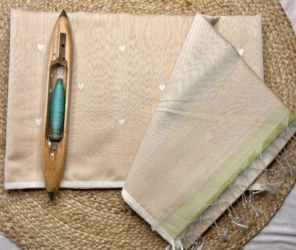 Maheshwari Handloom Heart Buti Saree