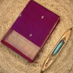 Maheshwari Jari Border Buti Saree