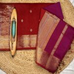 Jari Border Buti Saree
