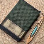 Maheshwari Jari Border Jari Checks