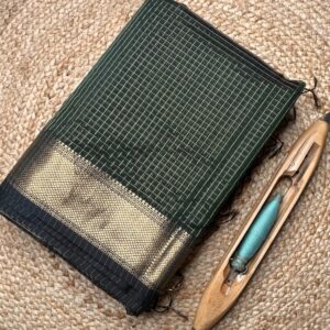 Maheshwari Jari Border Jari Checks