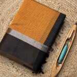 Resham Border Silver Jari Rassa Border Saree