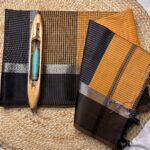 Resham Border Silver Jari Rassa Border Saree