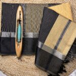 Resham Border Silver Jari Rassa Border Saree