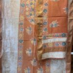 Maheshwari Handloom Indo Asian Print Top Dupatta