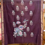 Maheshwari Handloom Indo Asian Print Top Dupatta
