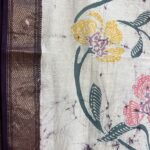 Maheshwari Handloom Indo Asian Print Top Dupatta