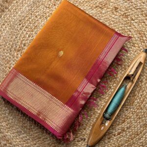 Jari Border Buti Saree