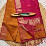 Jari Border Buti Saree
