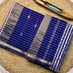 Maheshwari Checks Saree with Buti Palla