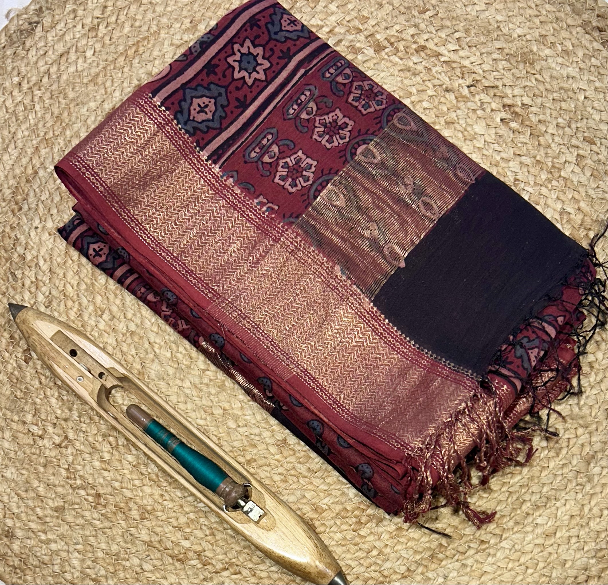 Maheshwari Ajrakh Handblock Suits