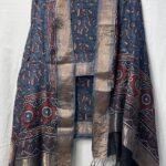 Maheshwari Handloom Ajrakh Print suit