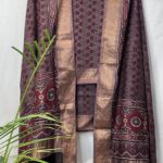 Maheshwari Handloom Ajrakh Suit