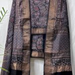 Maheshwari Handloom Ajrakh Suit